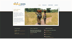 Desktop Screenshot of bullmanminerals.com